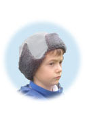 Lugs boys Russian style hat with ear flaps in quartz